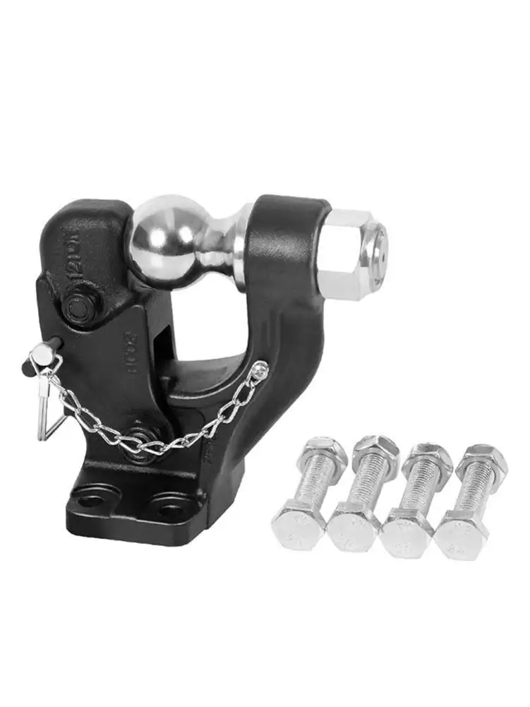 

Adjustable Trailer Hitch Ball Mount with Lock Combo Tow Ball