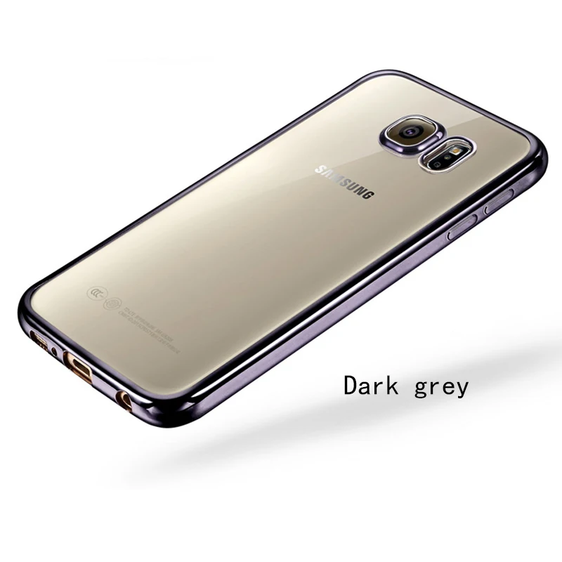 Cases For Samsung Galaxy S9 PIus S10 Lite A7 A9 2018 A10 A20 A30 A40 A50 A60 A70 M10 M20 M30 Plating TPU Soft Silicone Cover |