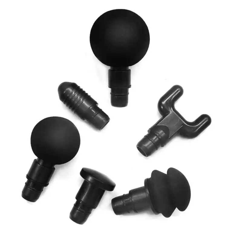 6 шт. массажер адаптер биты Plug and Play головы фасции аксессуары для мышц инструменты