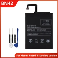 phone battery bn42 for xiaomi redmi 4 hongmi4 redmi4 standard version replacement rechargable batteries 4000mah