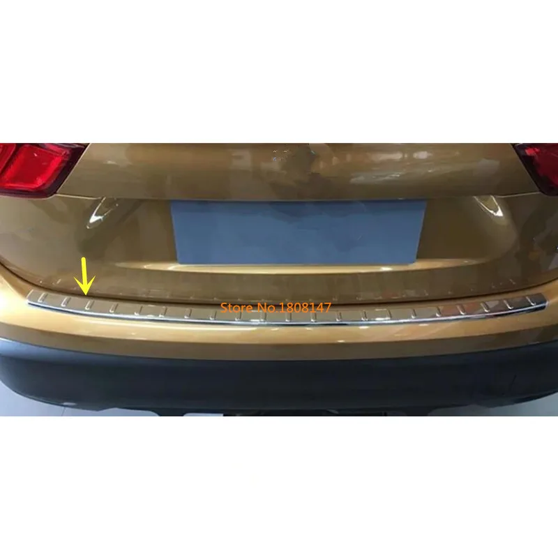 Автомобильная задняя педаль из нержавеющей стали дверная накладка рама наружный