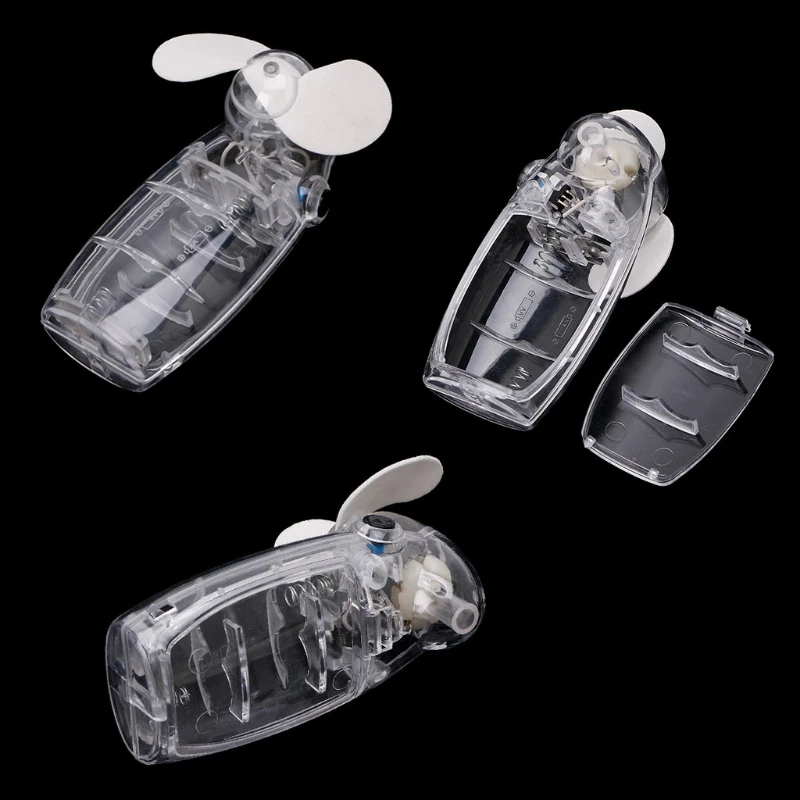 

Portable Mini Pocket Fan Cool Air Hand Held Battery Travel Holiday Blower Cooler