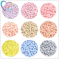 20 pcs 12 mm silicone lentil saucer beads pearl bpa free for diy baby teething necklace accessories oral care baby teether