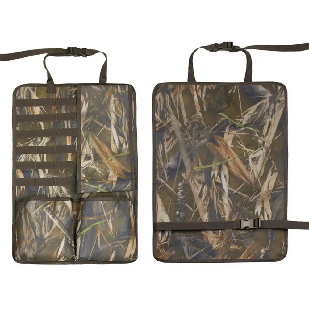 

Car Front Seat Backrest Storage Bag With Pocket Hunting Tactical Car Camouflage Bag Truck SUV Car Shooting Accessories