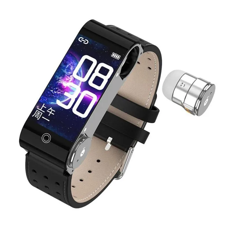 

L890 Sports Watch 1.14inch Screen Bluetooth 5.0 Smart Watch Rechargeable Heart Rate Smart Bracelet With Wireless Earphones