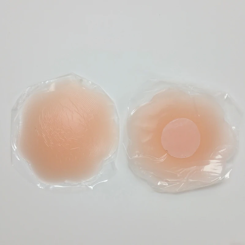 Многоразовые силиконовые чехлы LONKKO для сосков телесного цвета