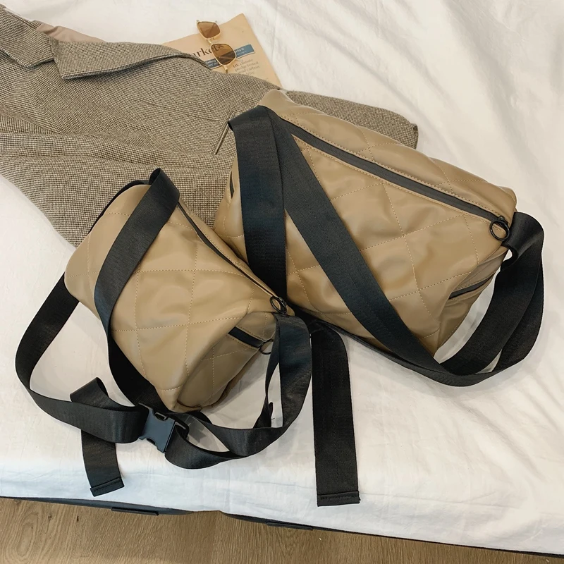 

Повседневная сумка на плечо с узором из камней, женская сумка, Простые Сумки из искусственной кожи, женская сумка-мессенджер через плечо, ди...