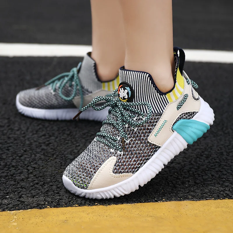 

Summer Children Boy Sport Shoes Mesh Kids Sneakers for Boys Breathable Trainers Kid Soft Sole Walking Sneakers For Children