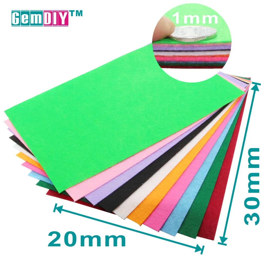 4 шт. 20*30 см Нетканый войлочный тканевый цветок для рукоделия Diy войлок кукол