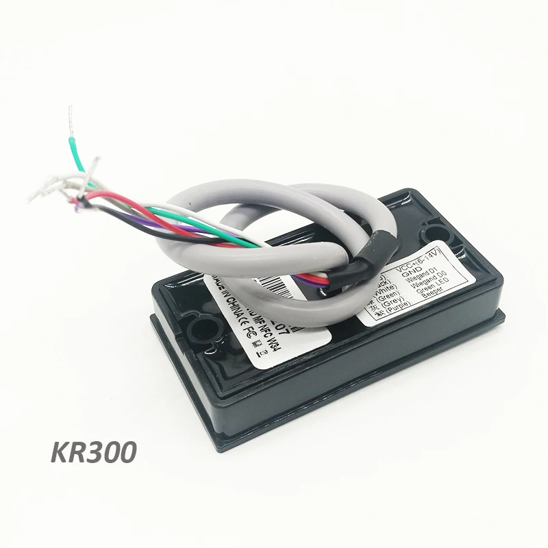 KR101E KR101M KR300 Wiegand 26 34 RFID 125Khz IC 13.56mhz Door Access Control System Slave Card Reader | Безопасность и защита