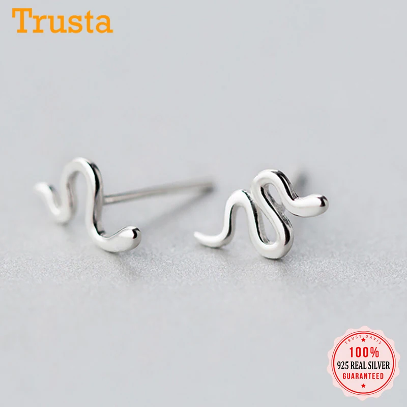 Trustdavis Аутентичные минималистичные 100% Серебро 925 пробы модные милые миниатюрные