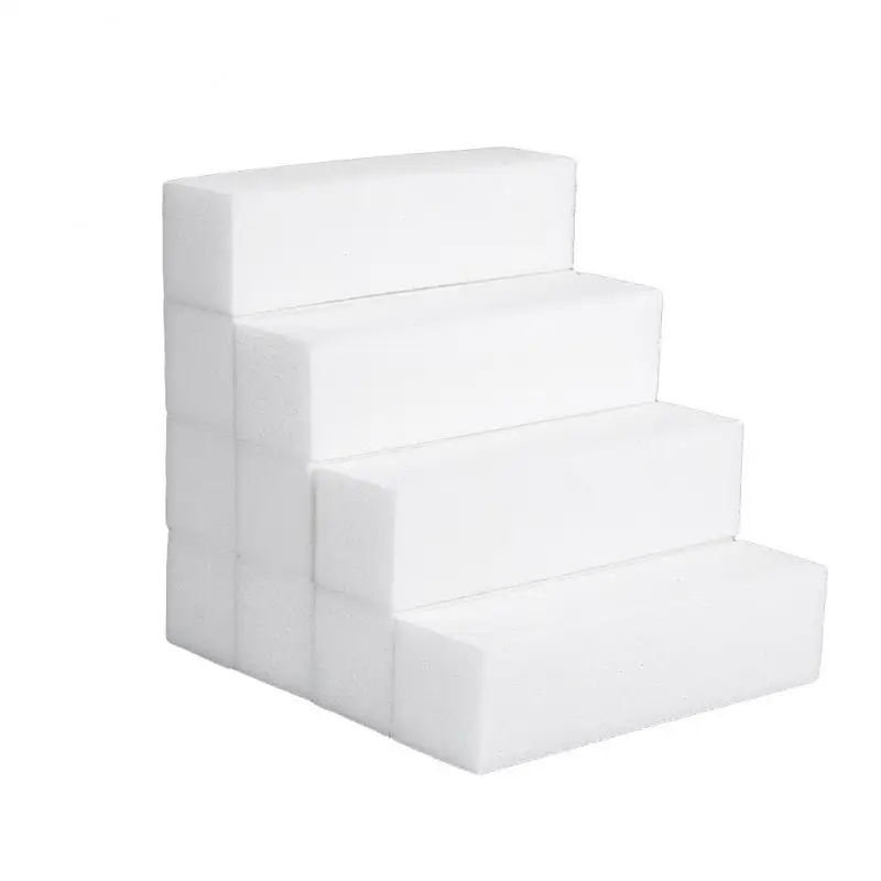 1/5/10pcs Durable Sponge Nail File White Sanding Buffer Block For Polish Art Lime Do Not Hurt Nails Tools | Красота и здоровье