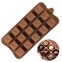 silicone chocolate mold parcel box shape food grade silicone non stick for chocolate candy fudge cake decoration resin ice
