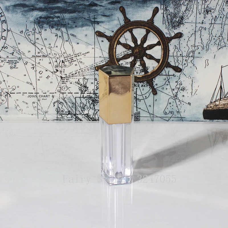 5 мл пустой косметический тюбик для губной помады Золотой/Серебряный/розовое