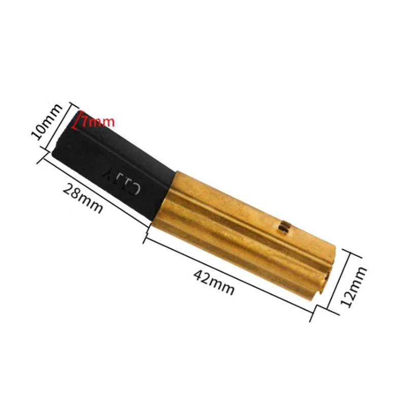 

2Pcs Motor Carbon Brush for Industrial Vacuum Cleaner Motor Engine Carbon Brush BF501 BF502 BF822 Repair Part