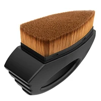 blush makeup brush non marking flat head soft base makeup flat head portable beauty makeup brush tool