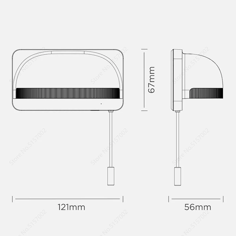 

New Oclean S1 Smart UVC Toothbrush Sterilizer UVC-LED Lamp Ultraviolet Disinfection Wall-mounted Sterilization Toothbrush Holder