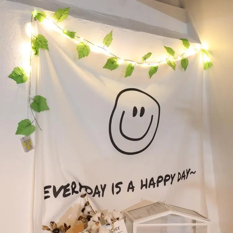 2 м 20 светодиодов имитация винограда листья лоза в Форме Розы бусины Гирлянда