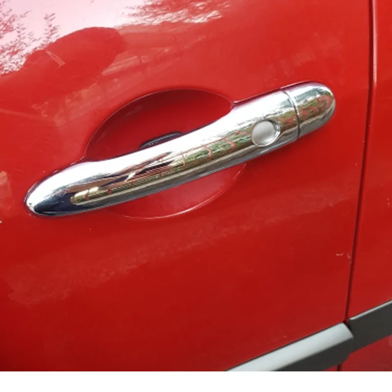 Хромированная дверная ручка для Renault SCENIC 2 II 2003 2004 2005 2006 2007 2008 2009|Внешние дверные