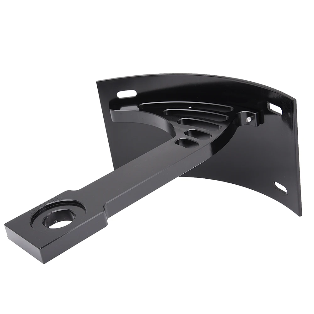 Заготовка алюминий черный хром маятник Боковое крепление кривая хвост номерной