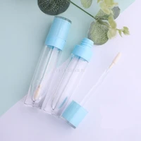 500pcs 8ml Empty Lip Gloss Tube Clear Lip Glaze Bottle Lip Balm TubeDIY Refillable Makeup Cosmetics Packaging Containers