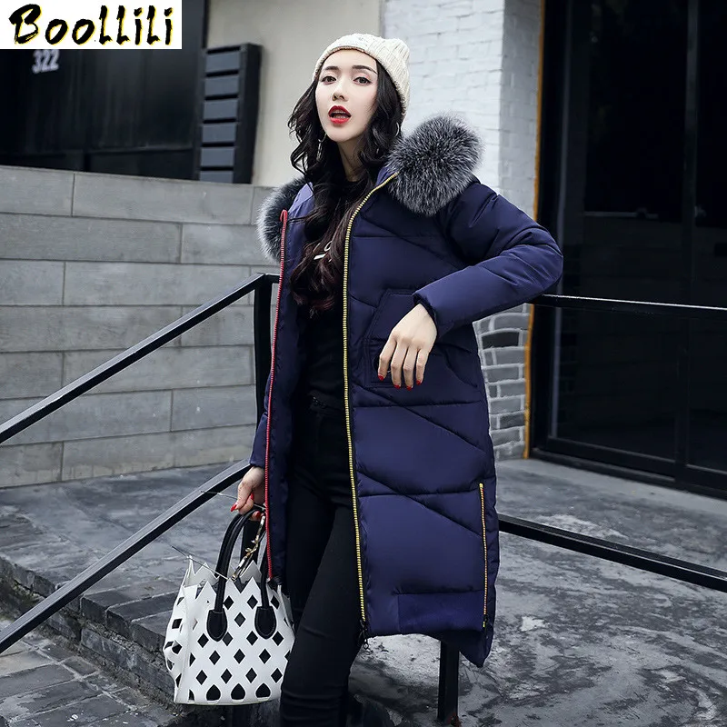 Boollili/парки высокого качества Коллекция 2020 года Ватное хлопковое пальто Женская