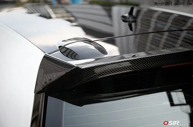 Scirocco углеродное волокно с FRP автомобильный Стайлинг задний багажник спойлер