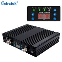 lintratek 85db 2g 4g signal repeater 900 1800 booster 2w amplifier agc mgc lte network booster voice data cover up to 1500 sqm