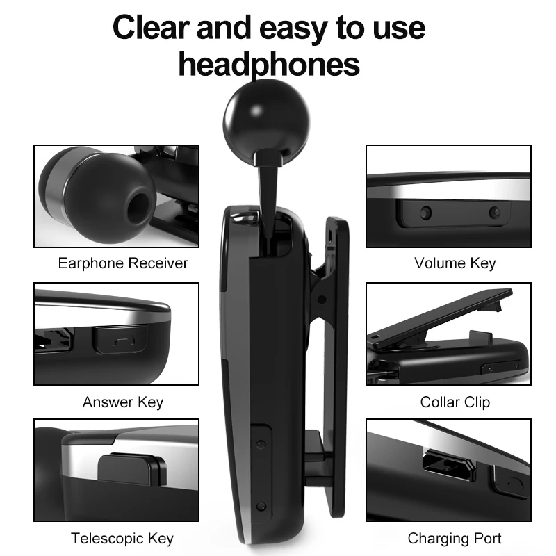 Беспроводная Bluetooth-гарнитура K53 PK F910 F920 мини-наушники с напоминанием о вибрации
