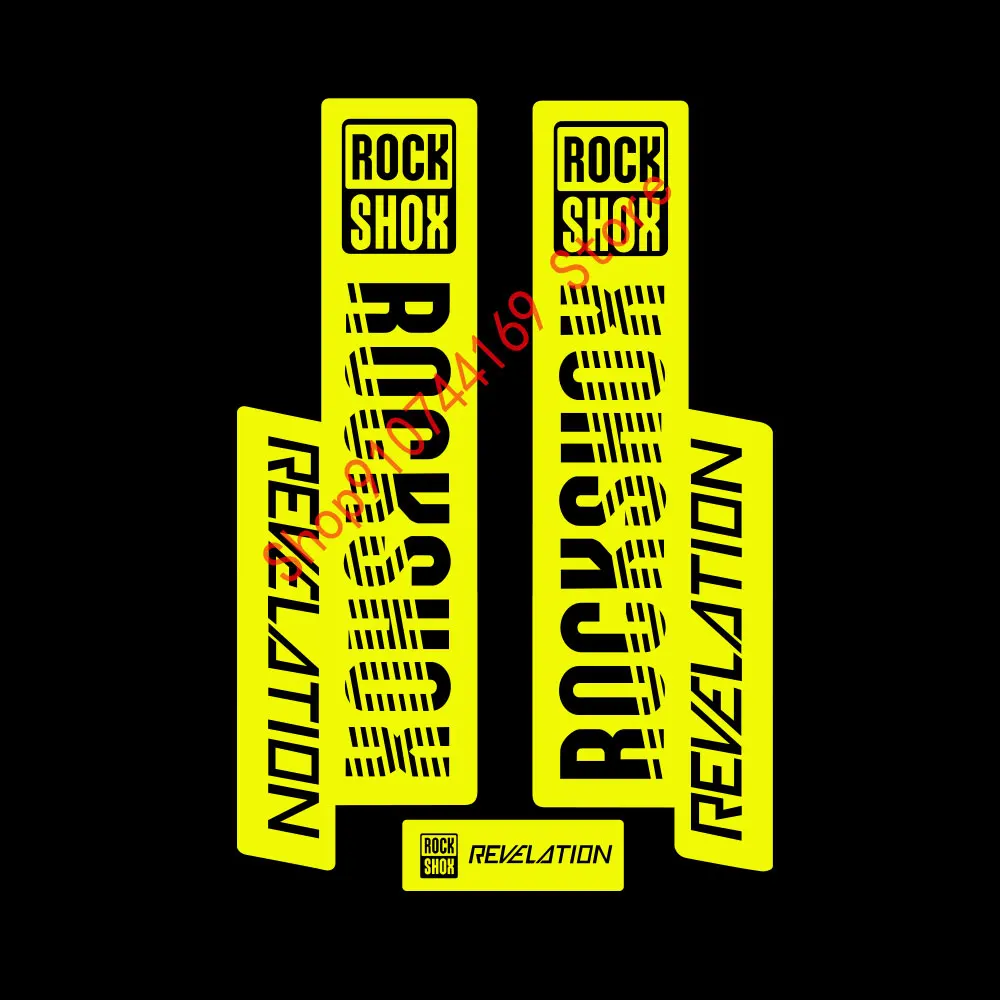 Наклейка на переднюю вилку горного велосипеда для ROCKSHOX Маунтин-байка наклейка