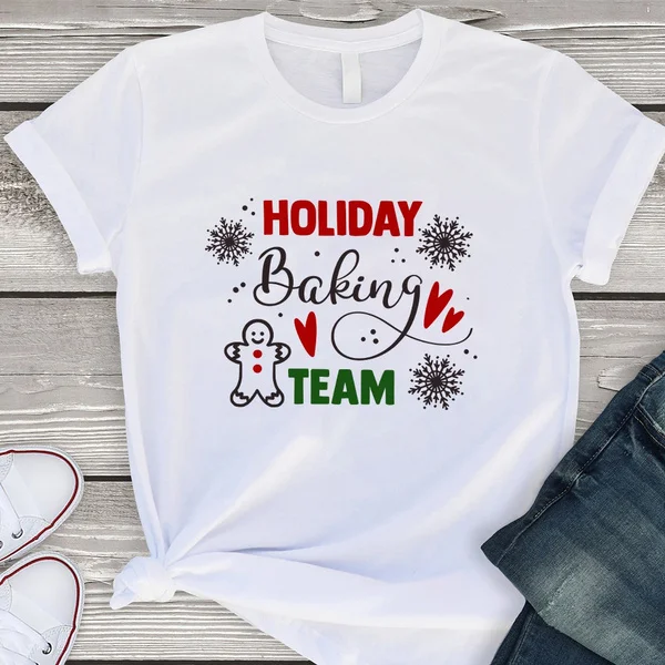 

Merry Christmas Xmas Unisex Women Casual T-shirt Casual T Shirt O-neck Cotton Harajuku Ullzang Short Sleeve Pretty T-shirt T