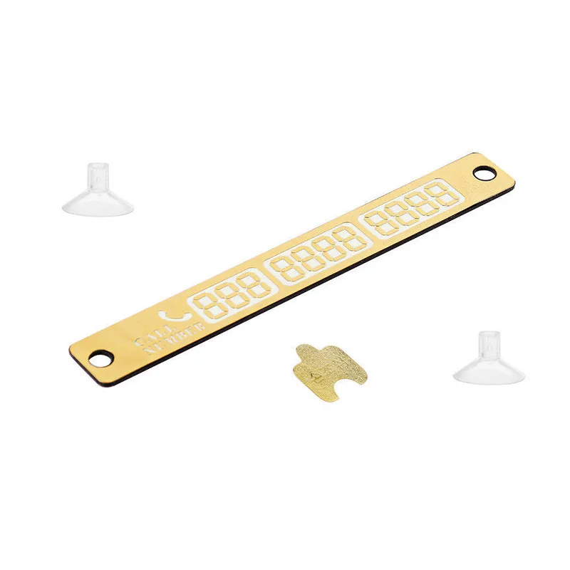 Карточка для парковки автомобиля портативная прочная карточка с временным