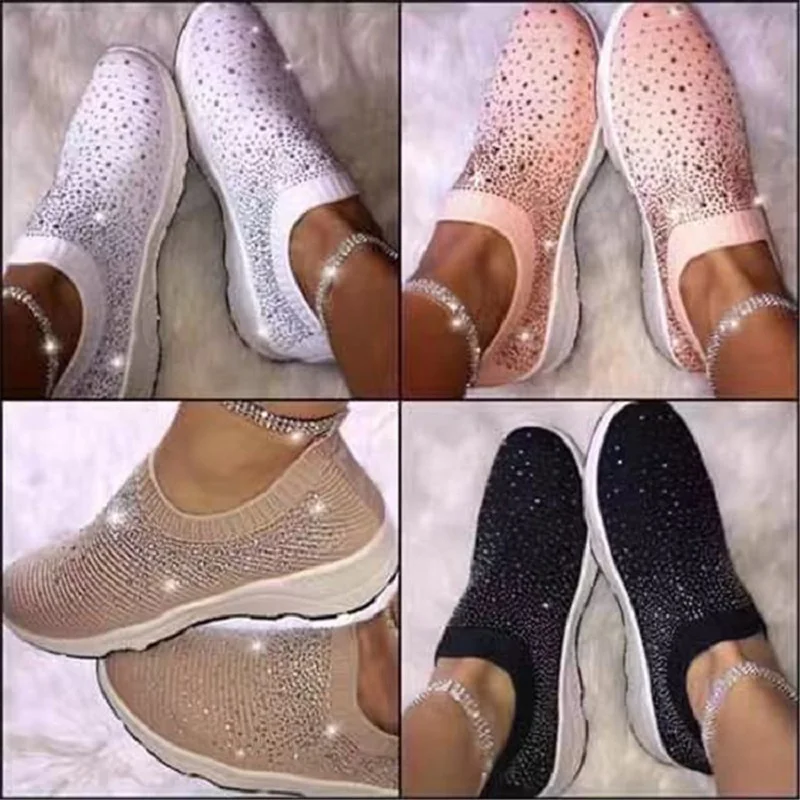 Светильник на плоской подошве для женщин удобная женская обувь носки женские