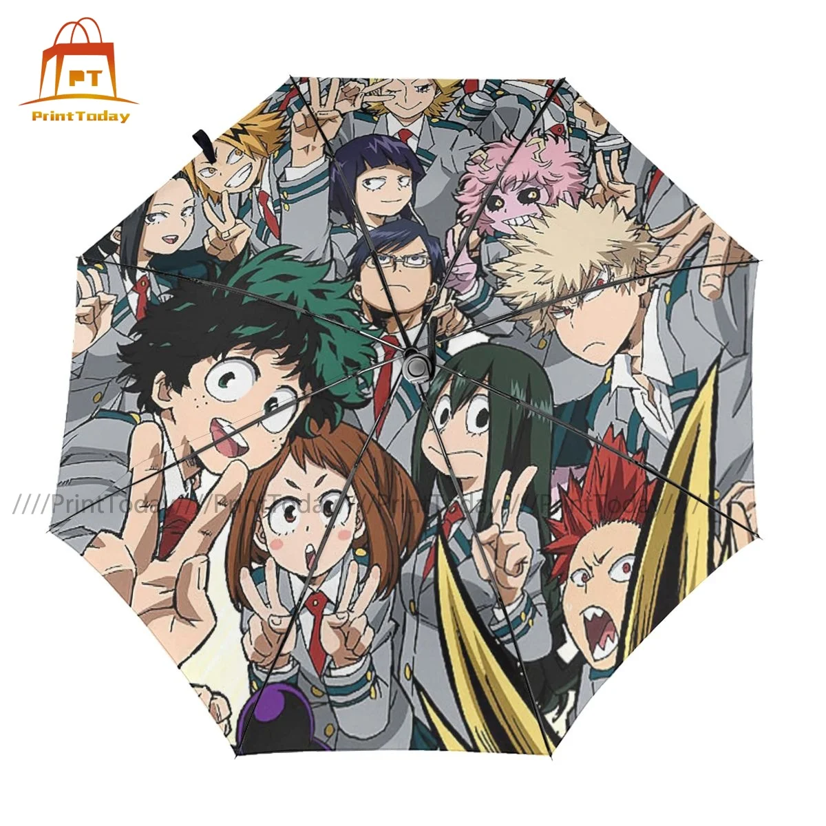 

Bakugo Umbrella Protection Automatic Umbrella Cool Art Reinforced Outdoor Umbrella