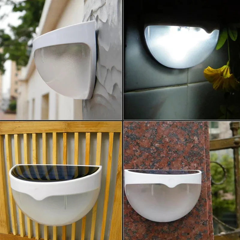 Солнечный свет сад водонепроницаемый IP55 светодиодный солнечный наружная стена