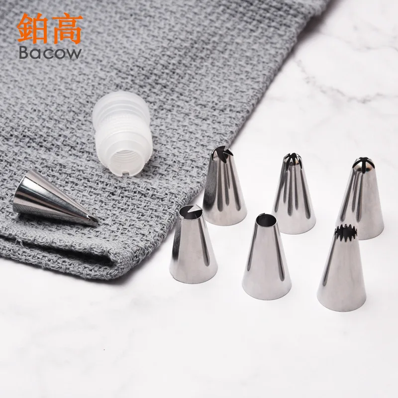 Силиконовый кондитерский мешок с наконечниками 9 шт./компл. | Дом и сад