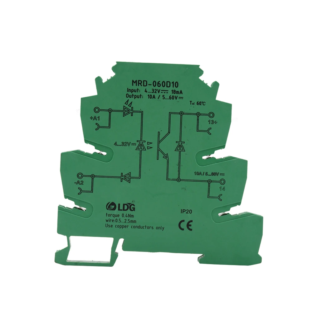 10 шт. новая светодиодная индикация А Вход: 5 в 12 В 24 постоянного тока SSR