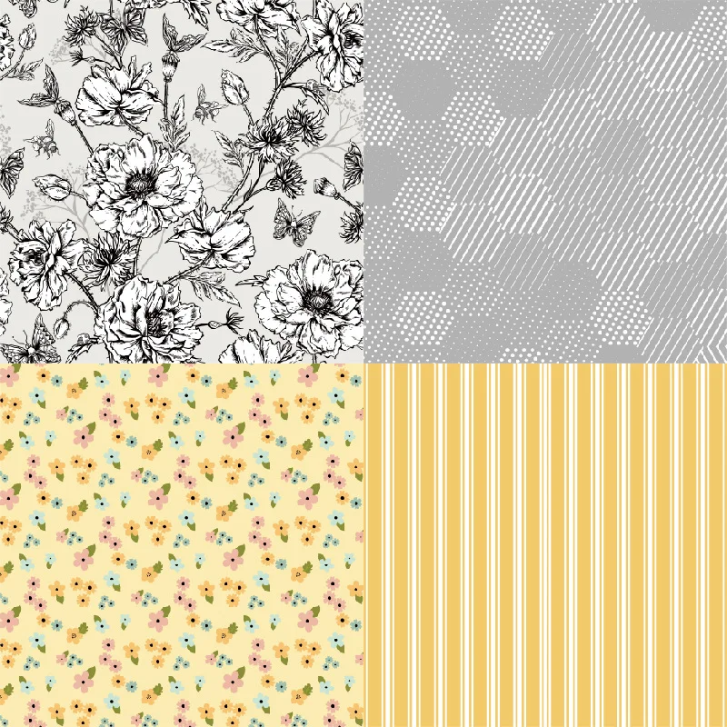 6 &quot12 листов свежие цветы для скрапбукинга и рисунком в виде птичек-оригами