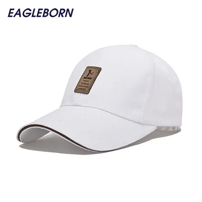 EAGLEBORN snapback женская брендовая модная бейсбольная кепка для мужчин и женщин хлопковые Повседневные шапки Мужские casquette bone gorra - Цвет: white