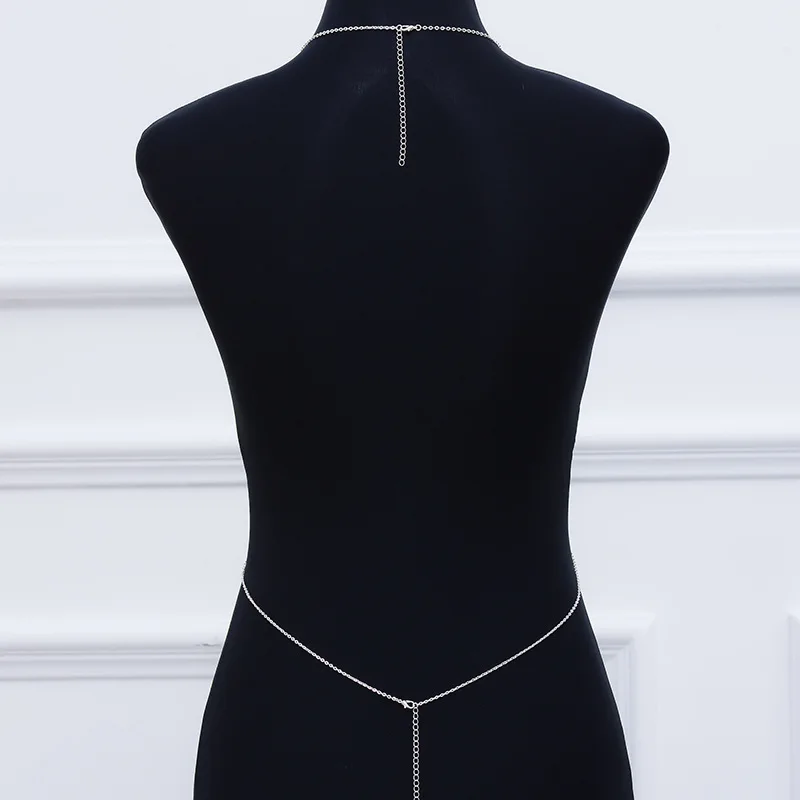 Украшение для тела сексуальная цепочка для груди бикини животные цепи для женщин крестовидный пояс женского костюма девушки мода пляж простой роскошь.