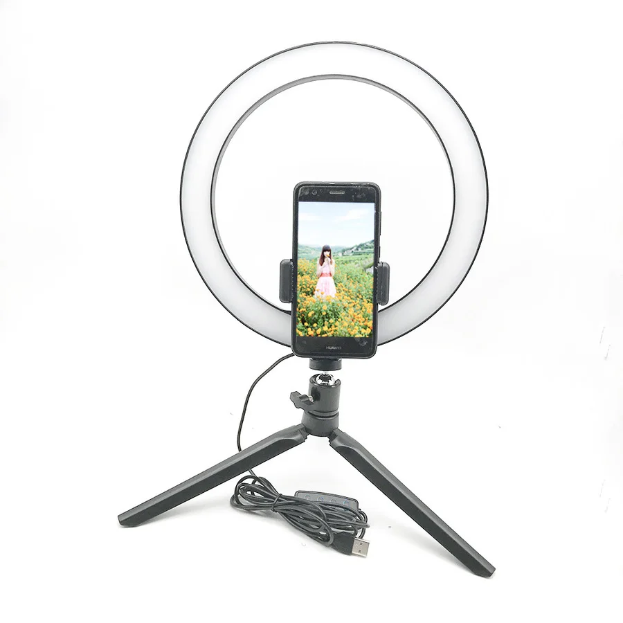 Фон для фотосъемки светодиодный селфи кольцо светильник 10 дюймов аксессуары
