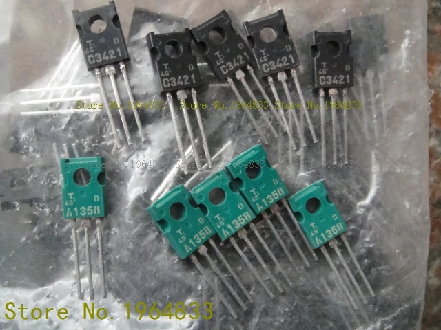 

2pcs/lot=a pair 2SA1358 2SC3421