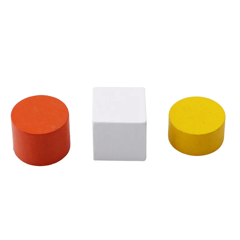 

Wooden Geometric Blocks Kids Balancing Training Game Montessori Early Educational Toys Children Family Game Blocks SA979602