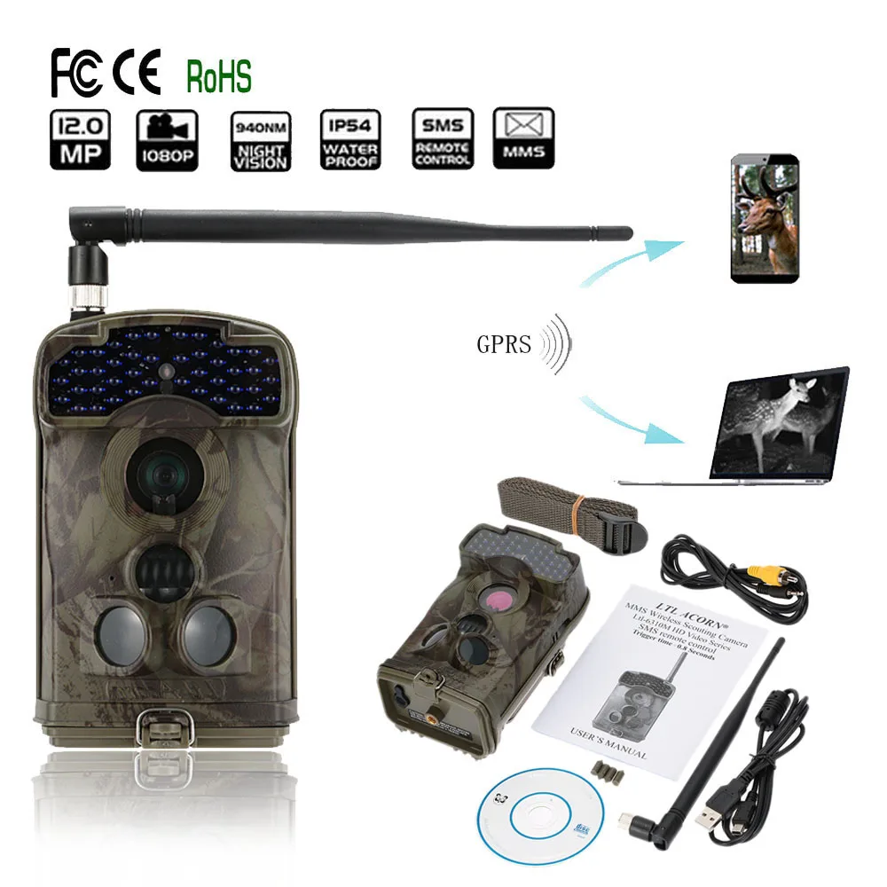 6310WMG охотничья камера Trail 940nm ИК светодиодный видеорегистратор SMS/MMS/GSM/GPRS игра