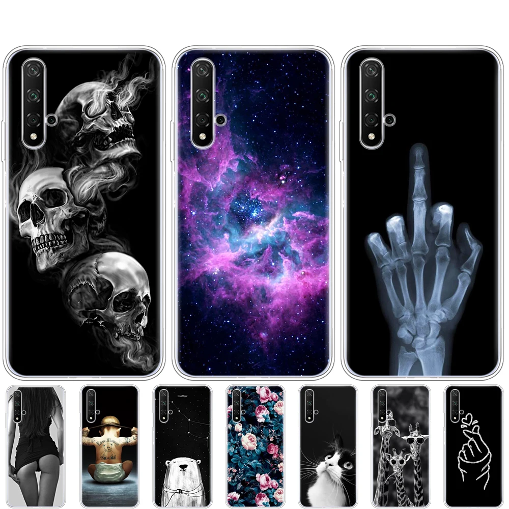 Силиконовый чехол для Honor 20 Lite/Pro Силиконовый чехол для Honor 20 Lite/Pro