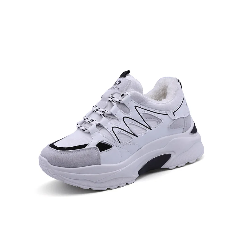 

Casual Shoes Women's Winter Vulcanize Shoes for Women Keep Warm Plush Comfortable Outdoor Sneaker Zapatillas Mujer Leisure Shoes