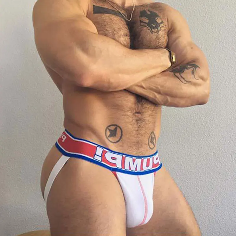 Трусы-стринги мужские с заниженной талией стринги из 2022 хлопка пикантное нижнее