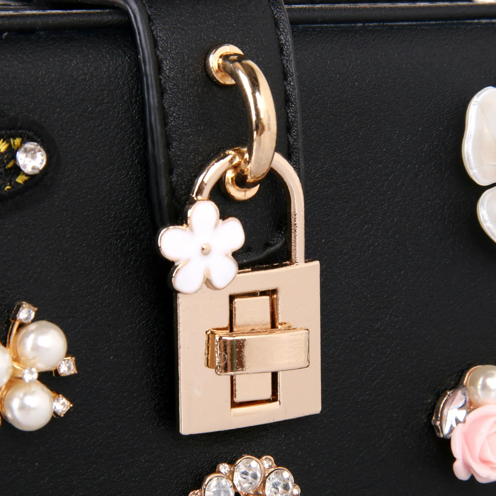 

Catwalk Handbag Dinner Bag Three-dimensional Flower Handbag One-shoulder Oblique Back Lady PU Bag Shoulder Bag Purses Tote Bag