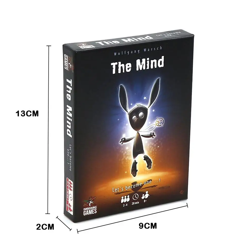 Колода карт The Mind Card Golden Playing Set Waterproof Plastic Black Color Poker Classic Magic Tricks Tool Games Gift on.