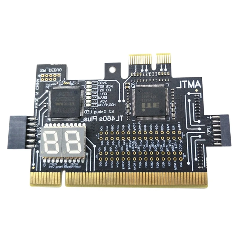 

TL460S Diagnostics Card,Analyzer Diagnostic Card for Laptop Desktop Black Motherboard Tester Motherboard